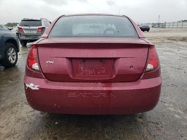 1G8AJ52F84Z154841 - 2004 SATURN ION LEVEL 2 RED photo 6