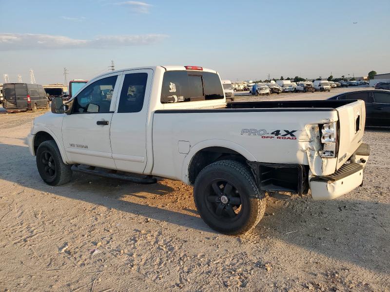 1N6BA0CC5AN300341 - 2010 NISSAN TITAN XE WHITE photo 2