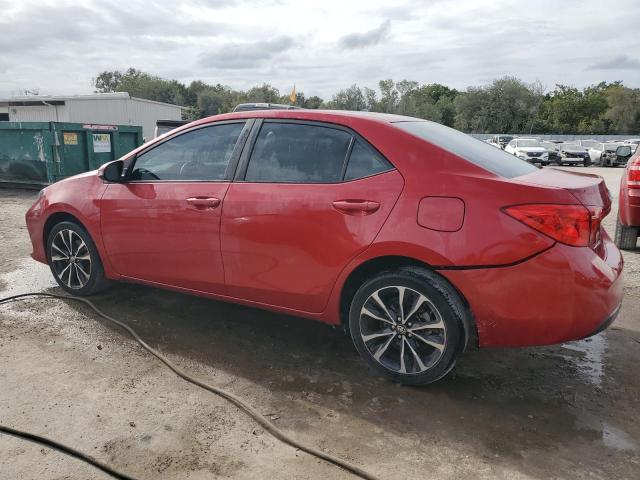 2T1BURHEXHC801635 - 2017 TOYOTA COROLLA L RED photo 2