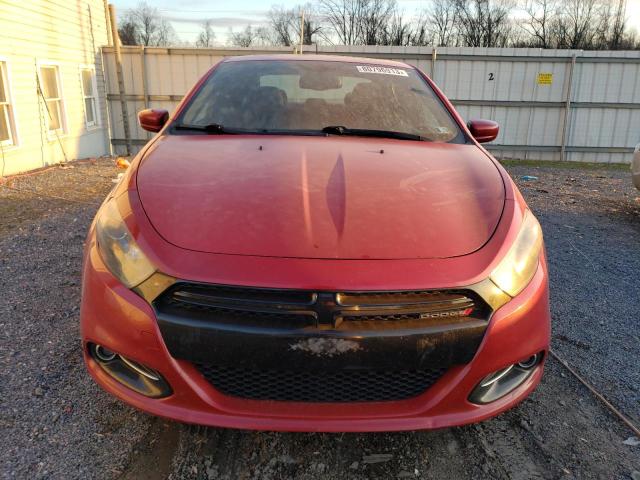 1C3CDFBB2ED909607 - 2014 DODGE DART SXT RED photo 5