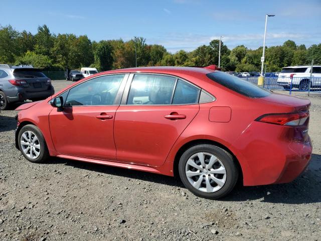 5YFEPMAE0MP194625 - 2021 TOYOTA COROLLA LE RED photo 2