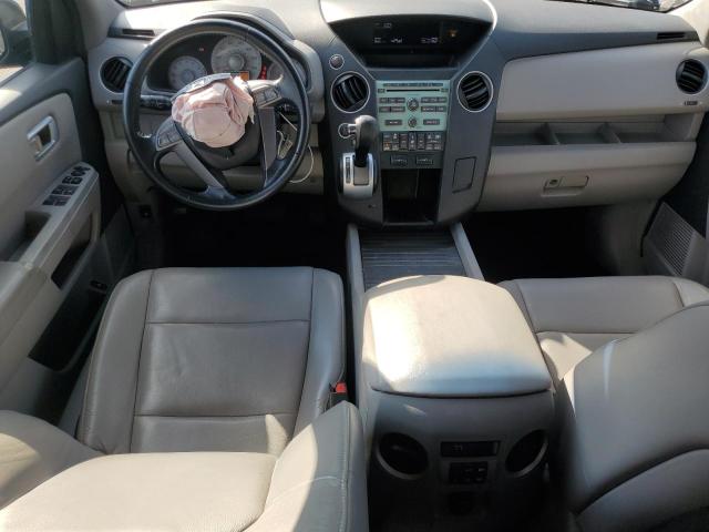 5FNYF4H52AB017653 - 2010 HONDA PILOT EXL BLUE photo 8