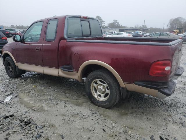 1FTDX07W2VKA63121 - 1997 FORD F150 MAROON photo 2