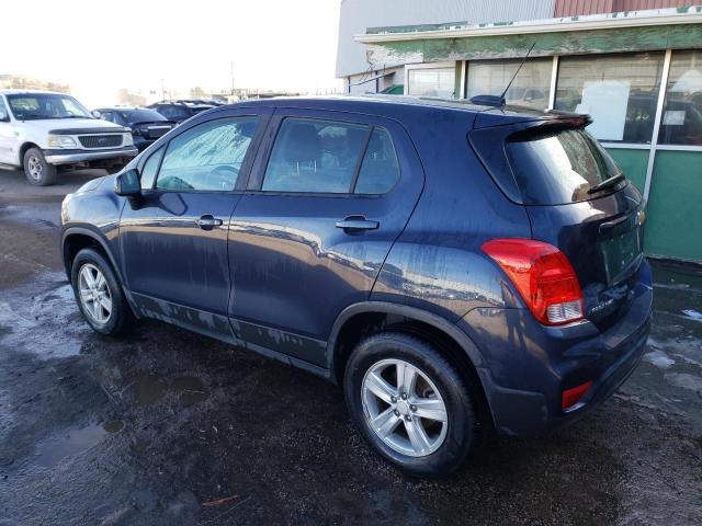 3GNCJNSB3JL235493 - 2018 CHEVROLET TRAX LS BLUE photo 2