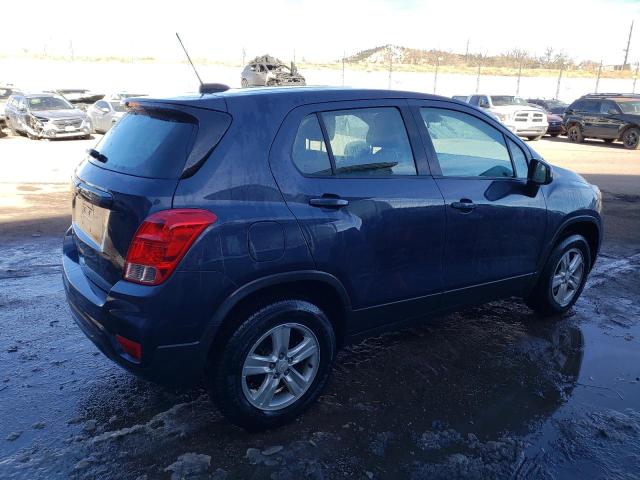 3GNCJNSB3JL235493 - 2018 CHEVROLET TRAX LS BLUE photo 3