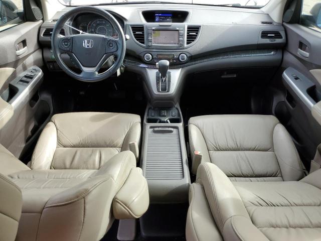 5J6RM3H74DL007062 - 2013 HONDA CR-V EXL TAN photo 8