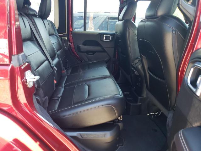 1C4JJXP62NW170448 - 2022 JEEP WRANGLER UNLIMITED SAHARA 4XE BURGUNDY photo 10