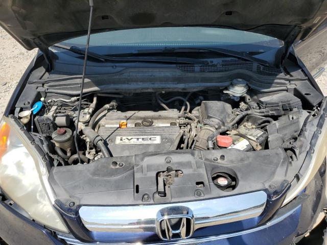 JHLRE38707C039498 - 2007 HONDA CR-V EXL BLUE photo 12