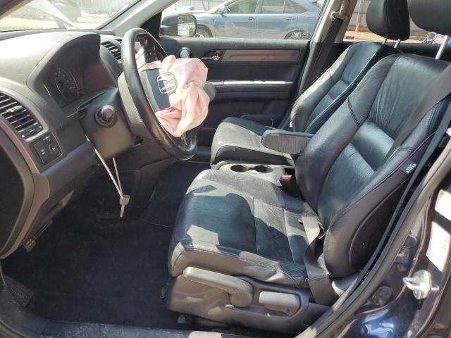 JHLRE38707C039498 - 2007 HONDA CR-V EXL BLUE photo 7