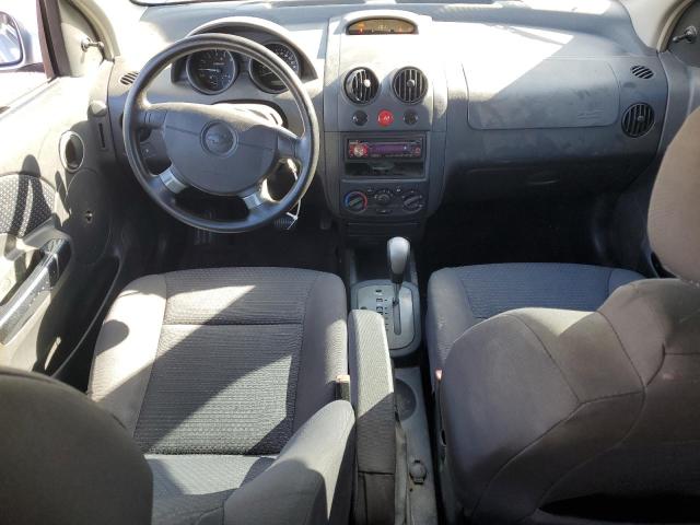 KL1TD66617B754482 - 2007 CHEVROLET AVEO BASE Gümüş foto 8