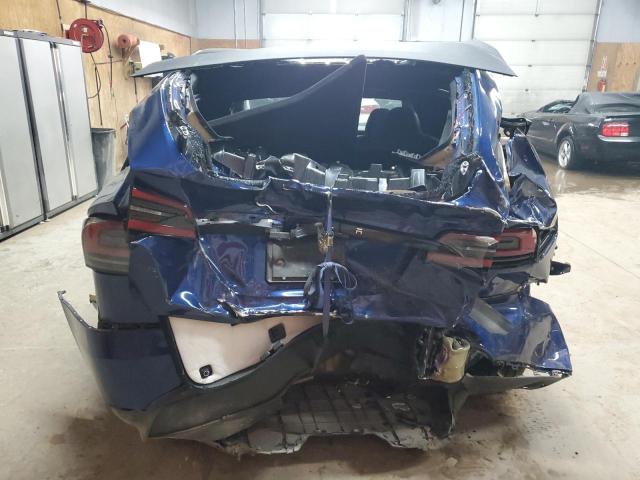 7SAXCDE53RF448946 - 2024 TESLA MODEL X ლურჯი ფოტო 6