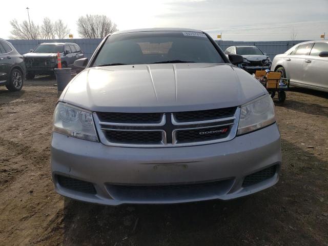 1C3CDZAB5DN519290 - 2013 DODGE AVENGER SE SILVER photo 5