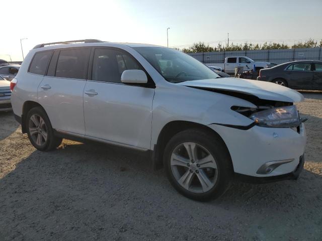 5TDBK3EH1BS084445 - 2011 TOYOTA HIGHLANDER BASE Белый фото 4