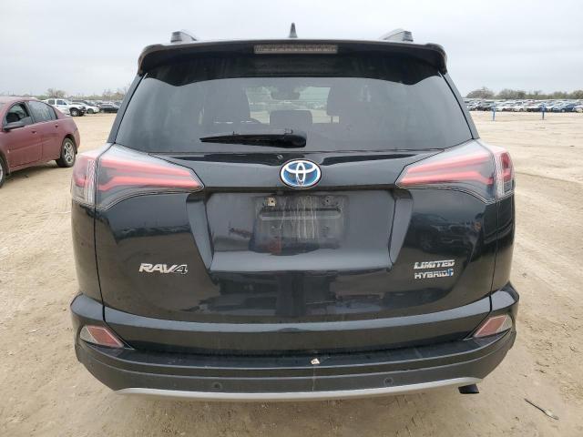 JTMDJREV0JD218473 - 2018 TOYOTA RAV4 HV LIMITED BLACK photo 6