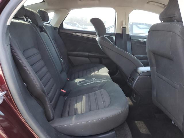 3FA6P0HD8JR142777 - 2018 FORD FUSION SE MAROON photo 10