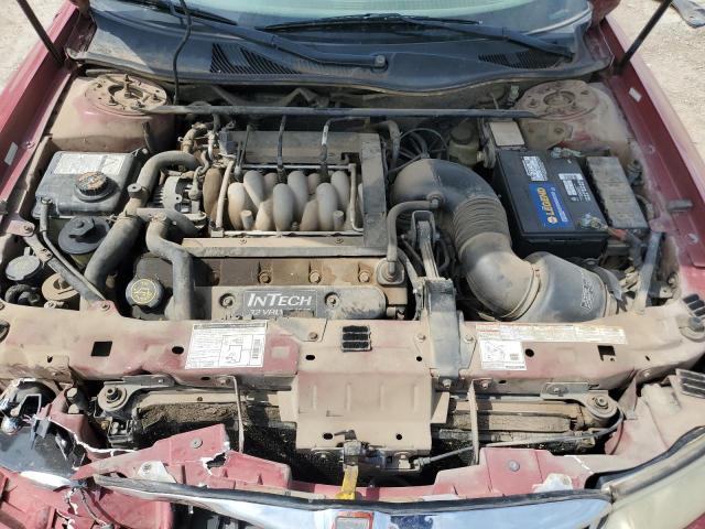 1LNFM97V9WY685061 - 1998 LINCOLN CONTINENTA Czerwony zdjęcie 11