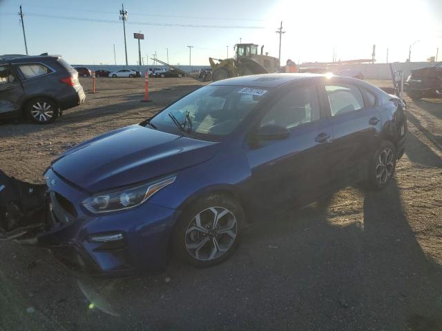 3KPF24AD4ME384939 - 2021 KIA FORTE FE BLUE photo 1