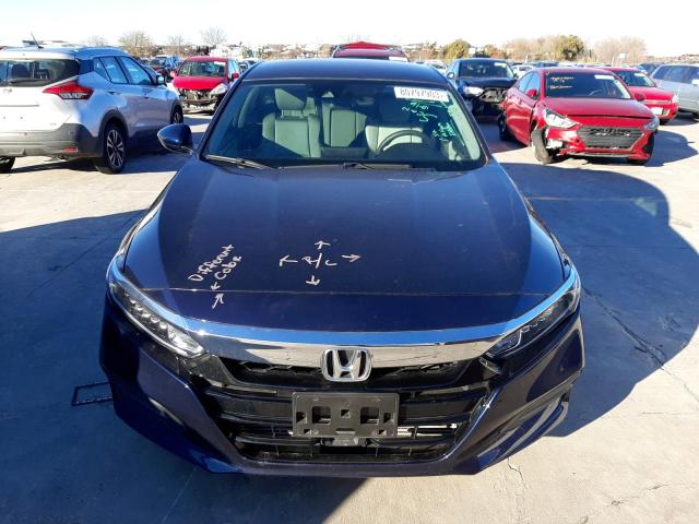 1HGCV1F16JA120841 - 2018 HONDA ACCORD LX BLUE photo 5