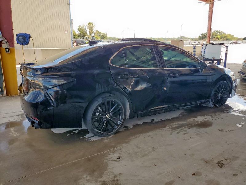 4T1K61AK7NU026166 - 2022 TOYOTA CAMRY XSE BLACK photo 3