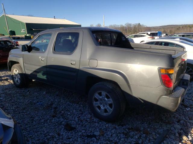 2HJYK16498H533755 - 2008 HONDA RIDGELINE RTS GRAY photo 2