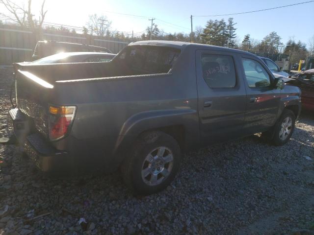 2HJYK16498H533755 - 2008 HONDA RIDGELINE RTS GRAY photo 3