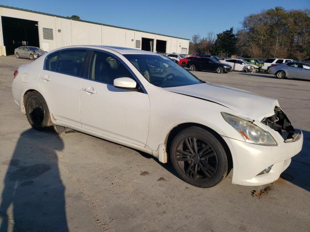 JN1CV6AP5DM718433 - 2013 INFINITI G37 BASE WHITE photo 4