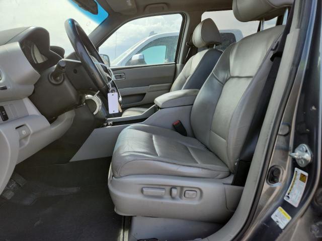 5FNYF4H54BB107047 - 2011 HONDA PILOT EXL BLUE photo 7