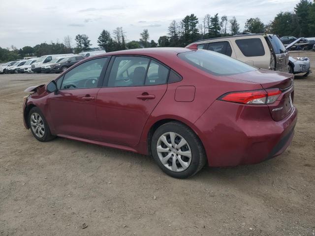 5YFEPMAE0NP272290 - 2022 TOYOTA COROLLA LE RED photo 2