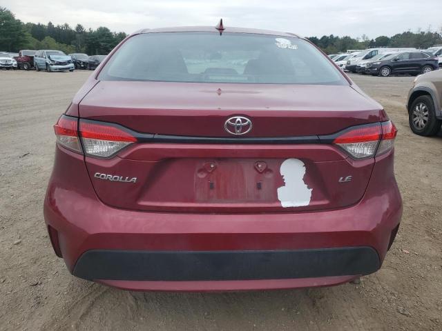 5YFEPMAE0NP272290 - 2022 TOYOTA COROLLA LE RED photo 6