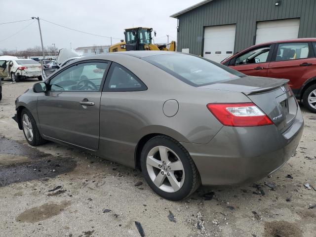 2HGFG129X8H541525 - 2008 HONDA CIVIC EXL GRAY photo 2