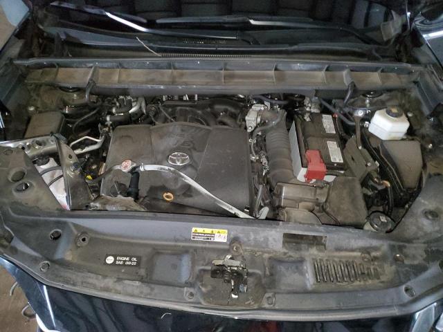 5TDHZRBH8MS155740 - 2021 TOYOTA HIGHLANDER XLE BLACK photo 12