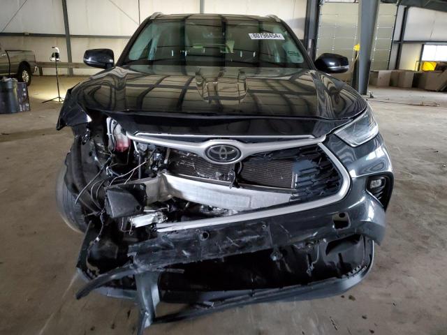 5TDHZRBH8MS155740 - 2021 TOYOTA HIGHLANDER XLE BLACK photo 5