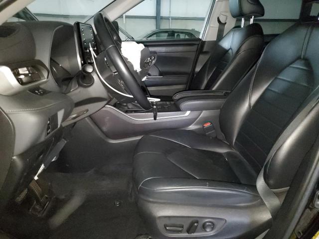 5TDHZRBH8MS155740 - 2021 TOYOTA HIGHLANDER XLE BLACK photo 7