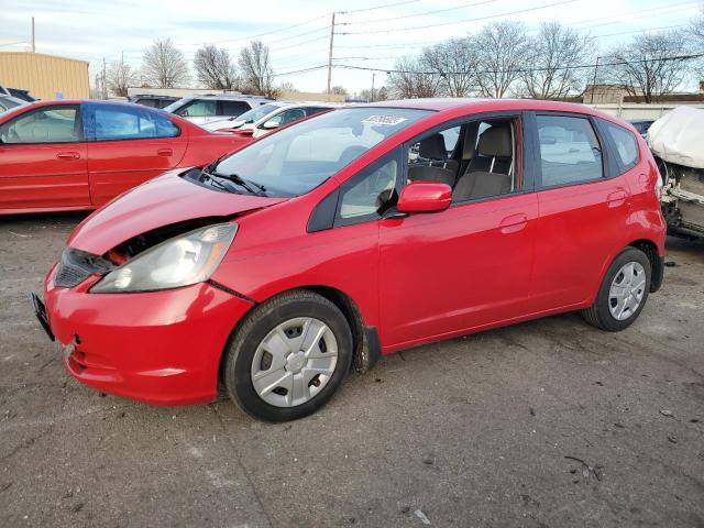 JHMGE8H31DC075502 - 2013 HONDA FIT RED photo 1