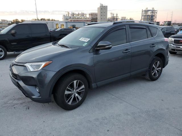 JTMWFREV3HD100695 - 2017 TOYOTA RAV4 XLE GRAY photo 1