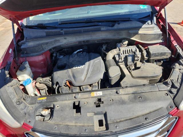 5XYZTDLB2GG366808 - 2016 HYUNDAI SANTA FE S RED photo 12