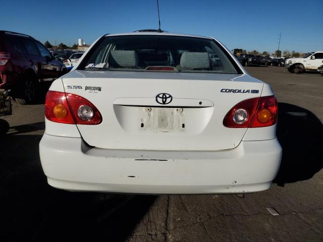 JTDBR32E330051425 - 2003 TOYOTA COROLLA CE WHITE photo 6