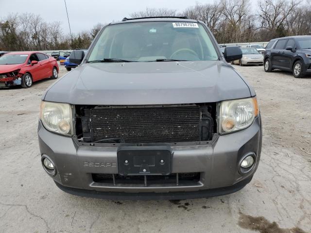 1FMCU9D77BKA34209 - 2011 FORD ESCAPE XLT GRAY photo 5