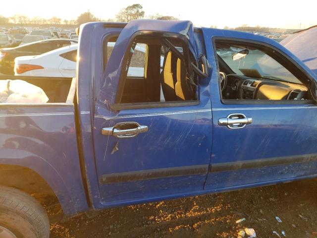 1GTDT13E178113358 - 2007 GMC CANYON BLUE photo 10