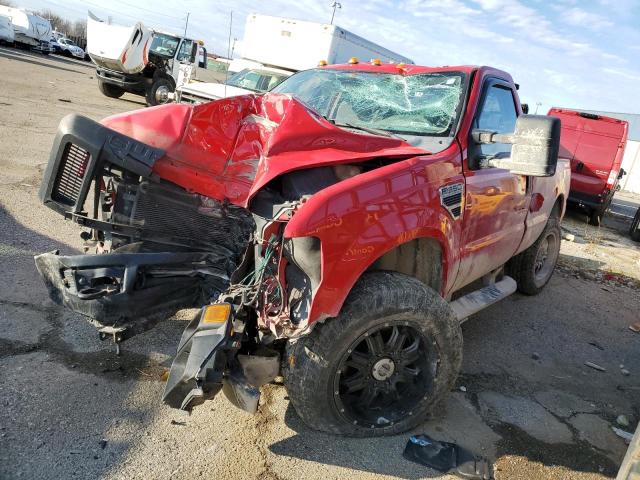 1FTSF3B57AEA92083 - 2010 FORD F350 SUPER DUTY RED photo 1