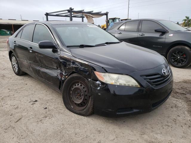 4T1BE46K07U598194 - 2007 TOYOTA CAMRY CE BLACK photo 4