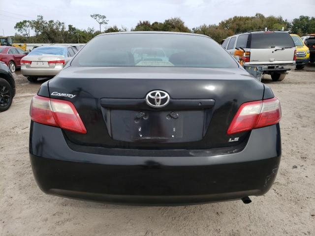 4T1BE46K07U598194 - 2007 TOYOTA CAMRY CE BLACK photo 6