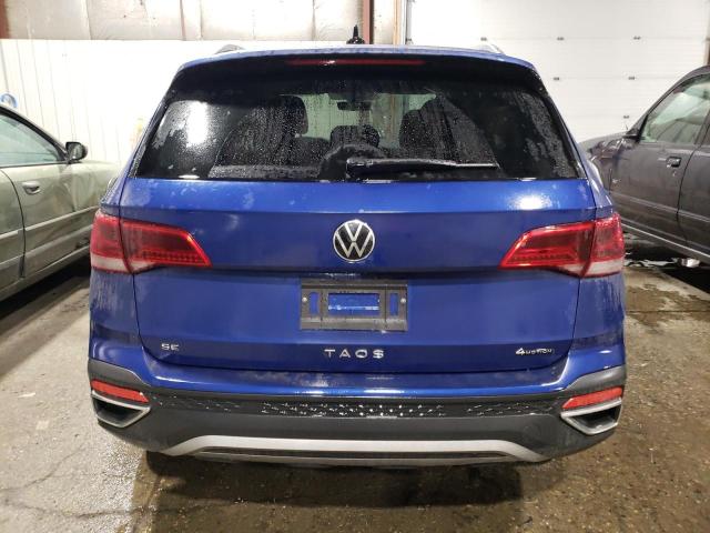 3VVUX7B29PM382137 - 2023 VOLKSWAGEN TAOS SE BLUE photo 6