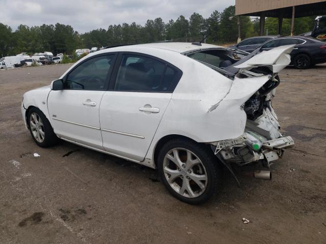 JM1BK323681167903 - 2008 MAZDA 3 S WHITE photo 2