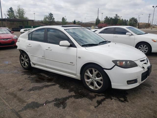 JM1BK323681167903 - 2008 MAZDA 3 S WHITE photo 4