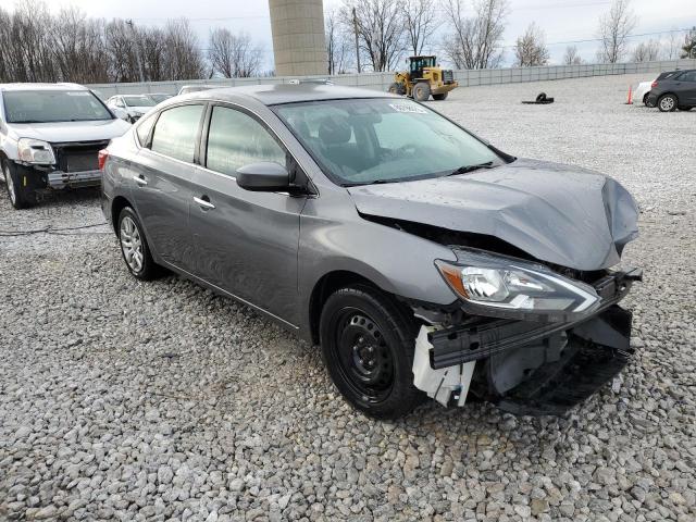 3N1AB7AP1HY303540 - 2017 NISSAN SENTRA S CHARCOAL photo 4