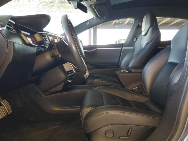 5YJSA1E40HF231887 - 2017 TESLA MODEL S 灰色 照片 7