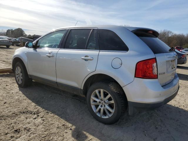 2FMDK3KC8DBA64873 - 2013 FORD EDGE LIMITED SILVER photo 2