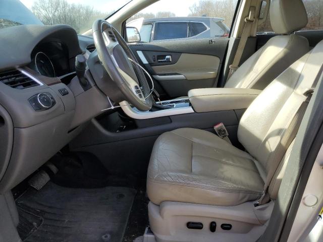 2FMDK3KC8DBA64873 - 2013 FORD EDGE LIMITED SILVER photo 7