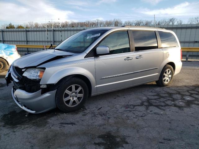 2C4RC1BG1CR386582 - 2012 CHRYSLER TOWN & COU TOURING SILVER photo 1